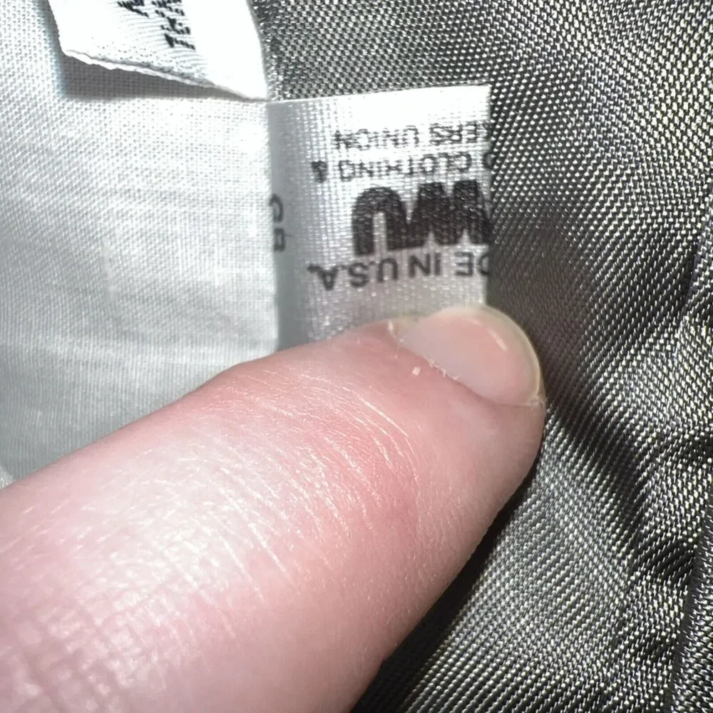 Cricketeer Dayton Hudson Vintage Blazer Jacket Union Made in USA 44R Wool